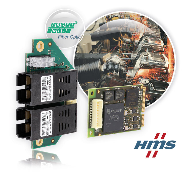 Mini placa IXXAT INpact PCIe permite a comunicação de PCs através da fibra ótica PROFINET IRT